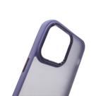 Capa Compatível IPHONE 14 PRO MAX Fosca com Borda Colorida Anti Impacto Kit 1, 2 ou 3 Unidades
