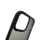 Capa Compatível IPHONE 14 PRO MAX Fosca com Borda Colorida Anti Impacto Kit 1, 2 ou 3 Unidades