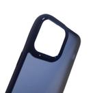 Capa Compatível IPHONE 15 PRO MAX Fosca com Borda Colorida Anti Impacto Kit 1, 2 ou 3 Unidades