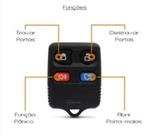 Capa Controle Remoto Alarme Ford Ka Fiesta Ranger Eco Sport 4 Botões