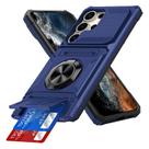 Capa COTDINFOR para Samsung Galaxy S25 Ultra com suporte de anel e porta-cartões Capa COTDINFOR para Samsung Galaxy S25 Ultra com suporte de anel e porta-cartões