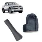 Capa couro Câmbio manual e freio de mão Volkswagen Amarok 2014 2015 2016 2017 2018 2019 2020