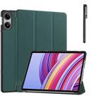 Capa couro + caneta touch para Xiaomi Pad Pro 12,1” 2024