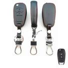 Capa Couro Chave Canivete 2 Botões Chavrolet Cruze Captiva Tracker Onix Monza S10 Blazer S10