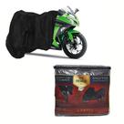 Capa Couro para cobrir KAWASAKI Ninja 300 (M257) Capa Couro para cobrir KAWASAKI Ninja 300 (M257)