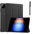 Capa couro para Xiaomi Pad 6s Pro 12,4” + caneta