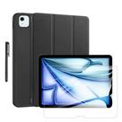Capa couro + pel. vidro para iPad Air M2 13” A2898 + caneta Capa couro + pel. vidro para iPad Air M2 13” A2898 + caneta