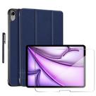 Capa couro + película vidro + caneta para iPad Air 11 (M2) Capa couro + película vidro + caneta para iPad Air 11 (M2)