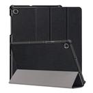 Capa couro resistente para Lenovo K10C TB311FU 10,1” Cor selecionada:Preto