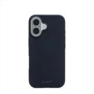 Capa Customic Para iPhone 16 Liquid Silicone Proteção Militar MIL-STD-810G. Capinha de Smartphone COR:PRETO