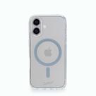 Capa Customic Para iPhone 16 Plus Impactor Clear Compatível Com Carregamento Magnético