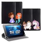 Capa da Sereia infantil Giratória para Tablet 7 polegadas Twist tab
