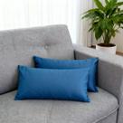 Capa De Almofada 2 Unidades Retangular Baguete Suede 30x50 Capa De Almofada 2 Unidades Retangular Baguete Suede 30x50