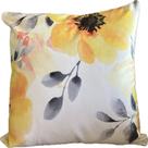 Capa de Almofada 42x42 cm Cortbras Rubi - Floral Amarelo