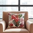 Capa de Almofada 60x60 Estampa Floral - Nallu Decor Capa de Almofada 60x60 Estampa Floral - Nallu Decor