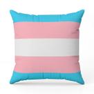 Capa de Almofada Avulsa Estampada Bandeiras LGBT Cores 45cm x 45cm