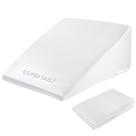 Capa de almofada Bed Wedge HOMBYS Satin Silky & Smooth White