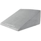 Capa de almofada Bed Wedge HOMBYS Ultra Soft Velvet Light Grey