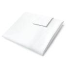 Capa de almofada Bed Wedge Vekkia Queen Size 60x25x15cm branca