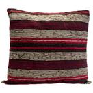 Capa de Almofada Chenille Vermelho