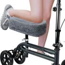 Capa de almofada de joelheira para scooter SPRING SEASON para adultos, cinza