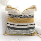 Capa de almofada decorativa BlissBlush Yellow Mustard 20x20