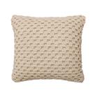 Capa De Almofada Decorativa Croche Nordeste 42 X 42 Artesanal Estampa 03 cor crua