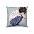 Capa de almofada decorativa Deaths Notes Anime 45x45cm Capa de almofada decorativa Deaths Notes Anime 45x45cm