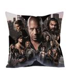 Capa de almofada decorativa Fasts Furiouss Anime 45x45cm Capa de almofada decorativa Fasts Furiouss Anime 45x45cm