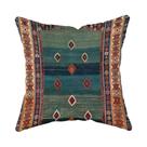 Capa De Almofada Decorativa Para Sofá Com Padrão De Tapete Persa 45X45cm, Pelúcia Curta, Para Sala