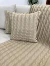 Capa De Almofada Decorativa Tricot 45x45 Sofa Cama Capa De Almofada Decorativa Tricot 45x45 Sofa Cama