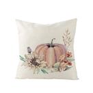 Capa de almofada decorativa VVXJ em linho 45 x 45 cm, kit com 4