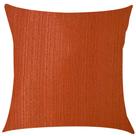 Capa de Almofada em Jacquard Liso Laranja 45x45cm