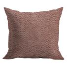 Capa de Almofada em Microfibra 43cm x 43cm Linho em Relevo - Rio Home