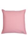 Capa de almofada em pesponto 45 cm x 45 cm rosa