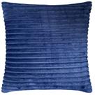 Capa de Almofada Flanel Pelúcia Azul Royal 45x45cm