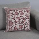 Capa de Almofada Grécia Jacquard 45x45cm Estampa Frente e Verso com Zíper