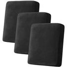Capa de almofada H.VERSAILTEX Velvet Stretch para sofá (3 peças)
