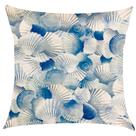 Capa de Almofada Impermeável Acqua Linea Maraí Azul 45x45cm