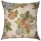 Capa de Almofada Jacquard Floral Rosas 43x43cm Capa de Almofada Jacquard Floral Rosas 43x43cm
