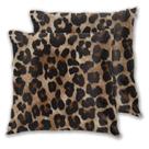 Capa de almofada Jbofyee Leopard Cheetah Print 50 x 50 cm, conjunto de 2 Capa de almofada Jbofyee Leopard Cheetah Print 50 x 50 cm, conjunto de 2