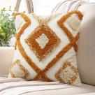 Capa de almofada Merrycolor Boho 45x45cm em tecido laranja