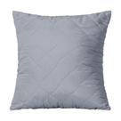Capa de Almofada MR 45cm x 45cm 1 Peça Matelada 100% Poliéster - Cinza