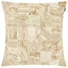 Capa de Almofada Patch Decor Areia 45x45cm