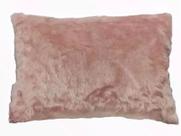 Capa de Almofada Pelúcia Rose Retangular