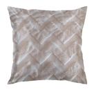 Capa de Almofada Plush 43x43cm Bege Jolitex