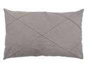 Capa De Almofada Retangular Baguete Suede Drapeada 30x50 Capa De Almofada Retangular Baguete Suede Drapeada 30x50