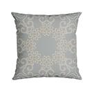 CAPA DE ALMOFADA SILK HOME ARABESCO AZUL - 43 cm x 43 cm