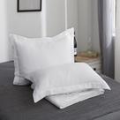 Capa de almofada Simple & Opulence, 100% linho, tamanho queen size, conjunto de 2 Capa de almofada Simple & Opulence, 100% linho, tamanho queen size, conjunto de 2