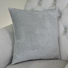 Capa de Almofada Soft 45 x 45cm Tecido Jacquard de Poliéster Macia com Zíper